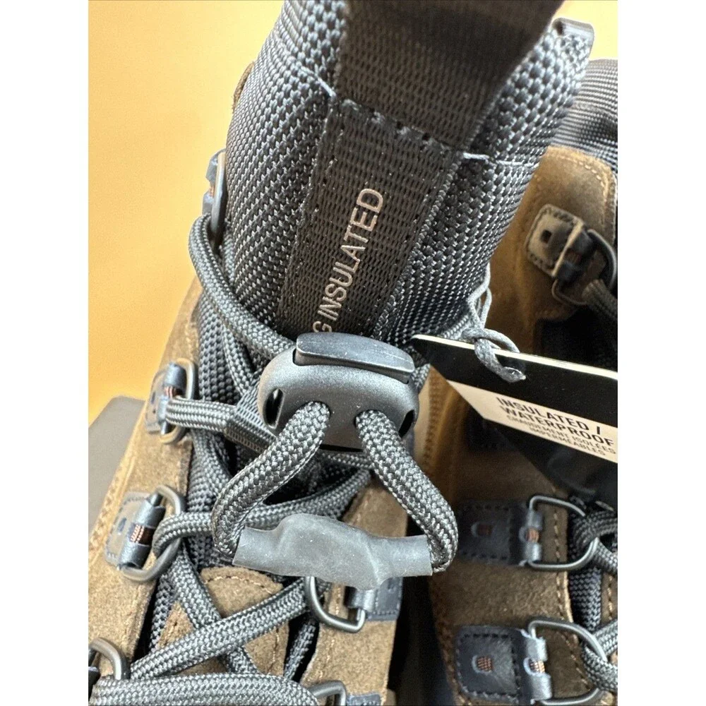 Sorel Scout 87 XT WP Men Waterproof Insulated Winter Boots Black Quarry Size 11